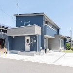鹿沼市の美容院併用住宅の写真